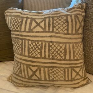 Shoppe Amber interiors vintage African mud cloth pillow
